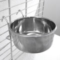 Pets at Home Hook On Bowl – Large Stainless Steel Feeding Dish