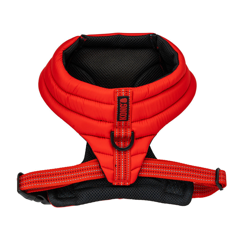 KONG Comfort Dog Harness – Red Medium Adjustable Padded Fit