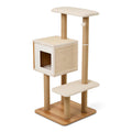 Coco Haven Cat Tower – Natural Multi-Level Scratching & Relaxing Centre